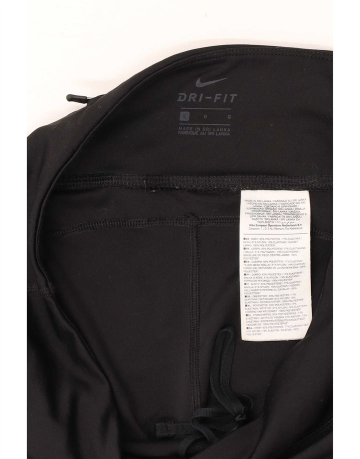 Nike Leggings para mujer UK 46 Grande Poliéster negro