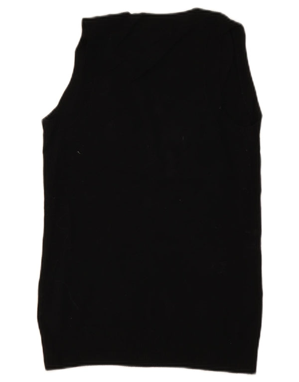 Zara Womens Vest Tank Top UK 10 Small Black