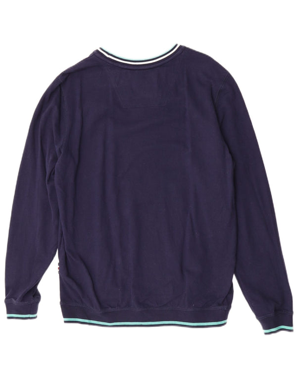 Sudadera Joules Hombre Jumper Medium Azul Marino Rayas Algodón