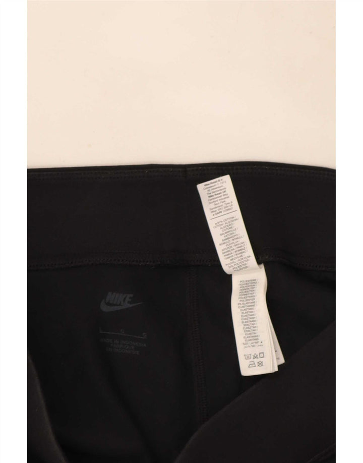 Nike Leggings cortos para mujer UK 44 Grande Algodón negro