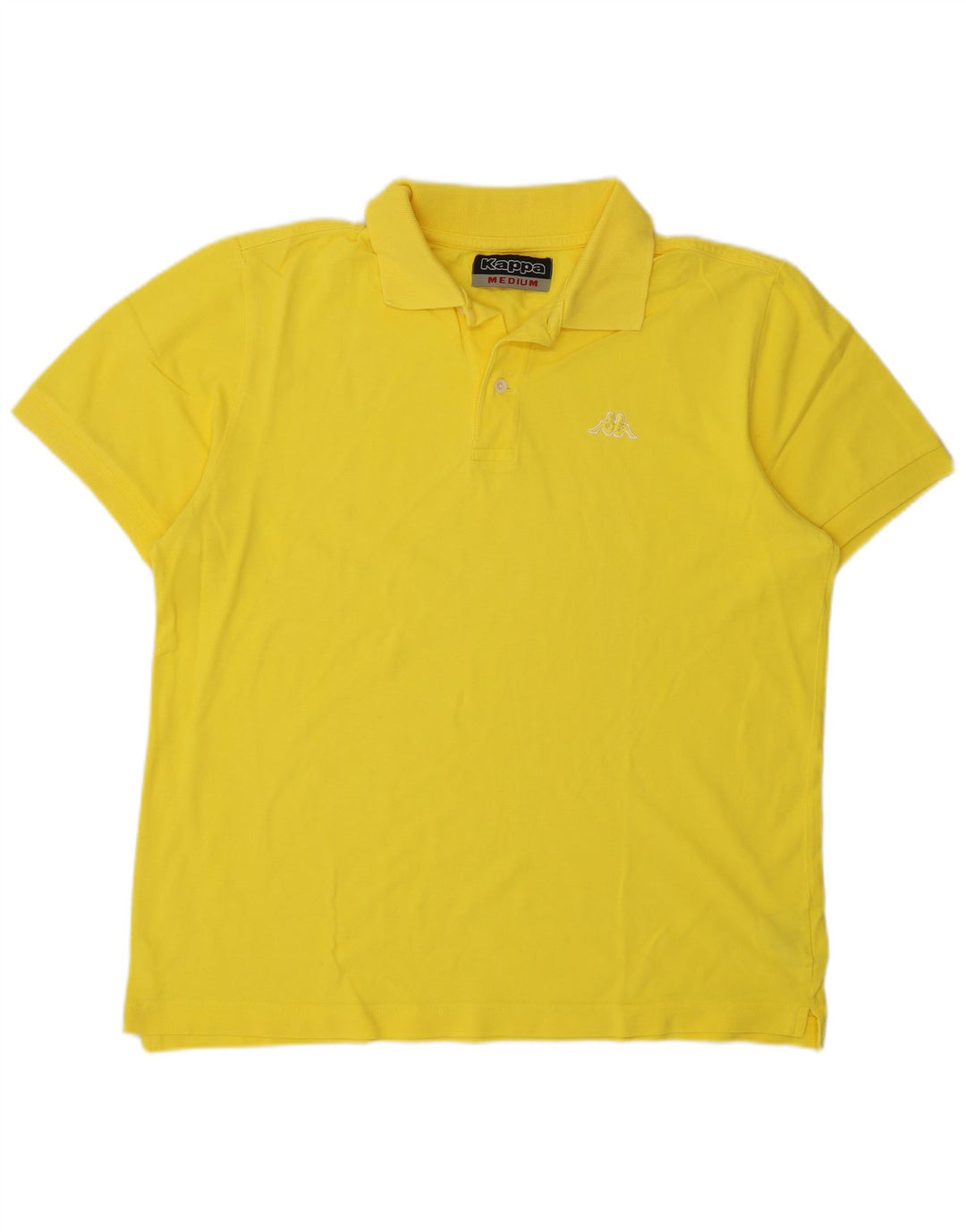 Polo Adidas Hombre Algodón Amarillo Medio