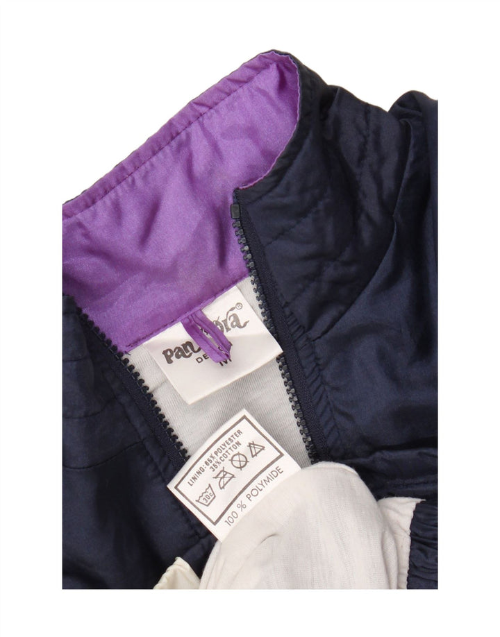 Pandora Hombre Chándal Completo Azul Marino Medio Colorblock Poliamida Retro