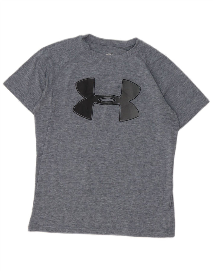 Under Armour Camiseta gráfica para niño 9-10 años Gris medio moteado