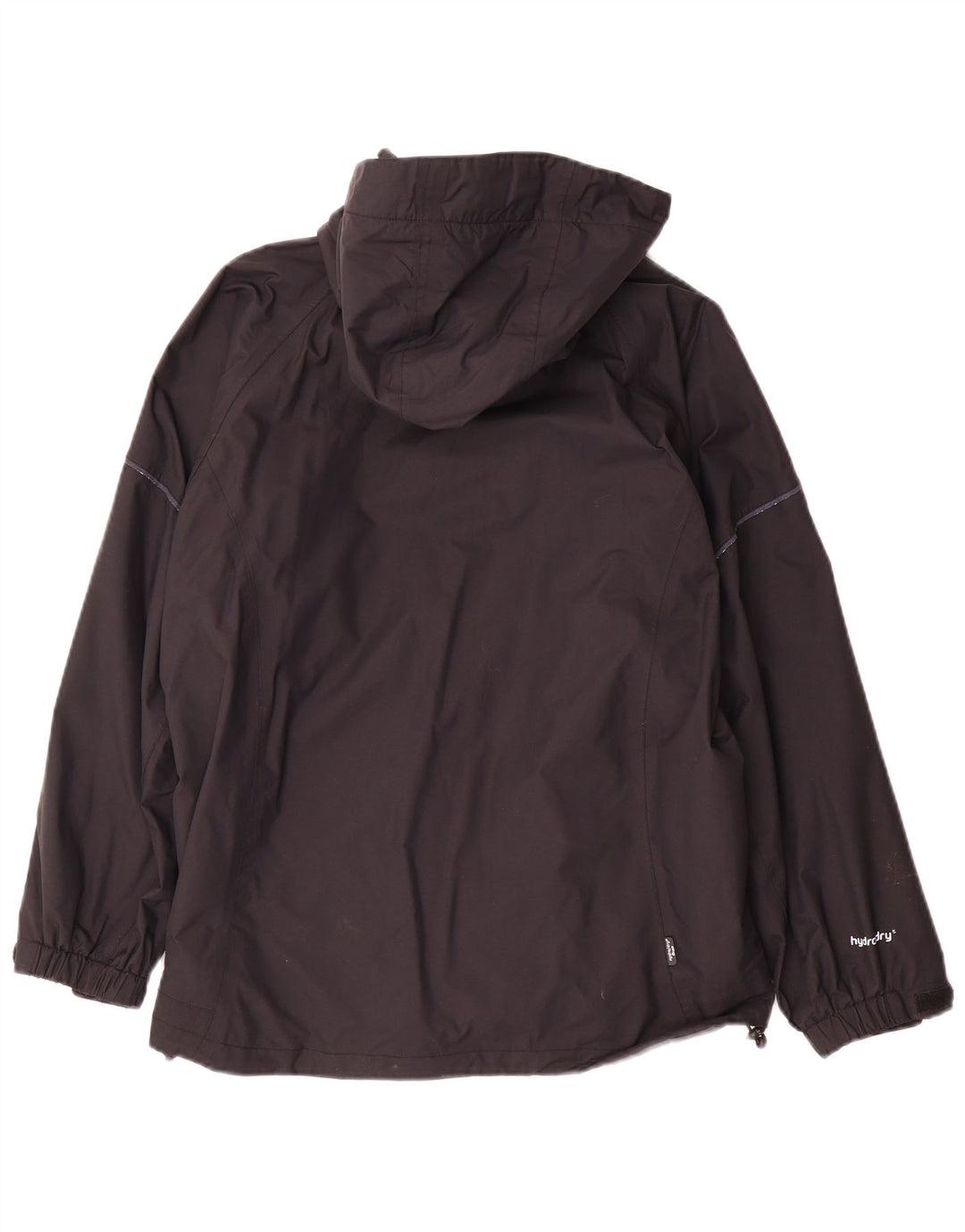 Sprayway Chubasquero con capucha para niño 12-13 años Negro Poliéster