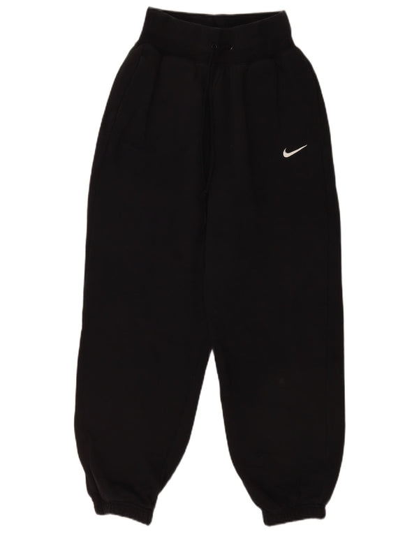 Nike Pantalones de chándal holgados para mujer, talla 6, XS, color negro