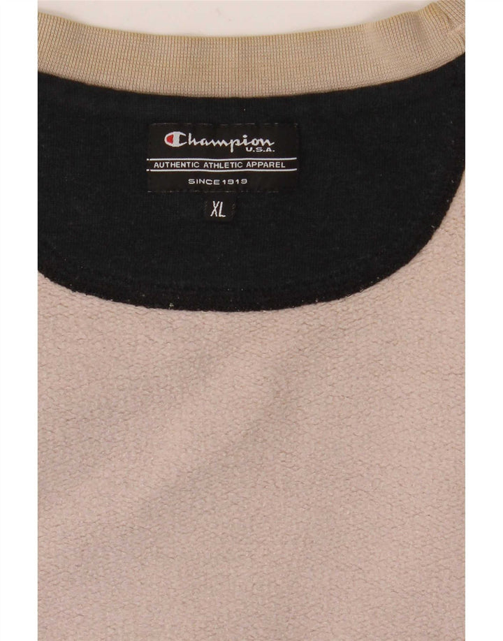 Champion Sudadera Gráfica Jumper XL Beige Hombre