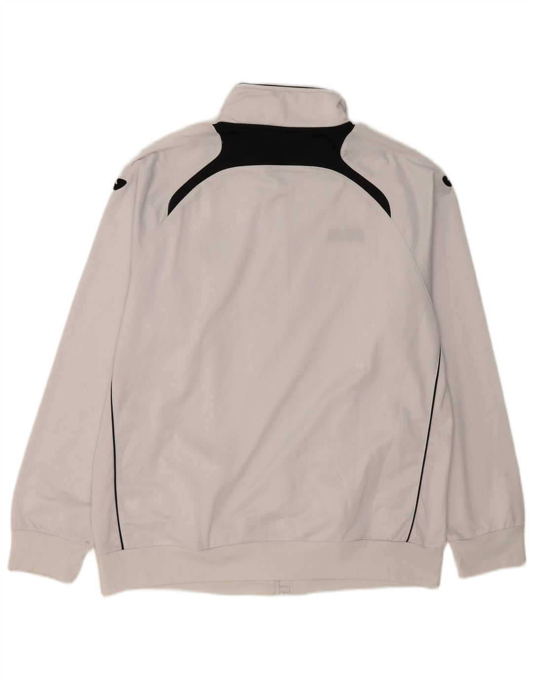 JOMA Chaqueta de chándal para hombre 2XL Blanco Colorblock Poliéster