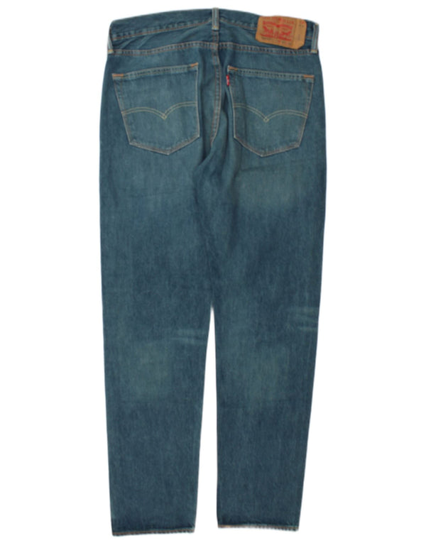 Levi's Hombre 501 Vaqueros Rectos W32 L32 Algodón Azul