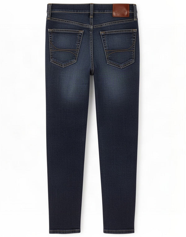 Hollister Jeans ajustados para hombre W32 L30 Algodón azul marino