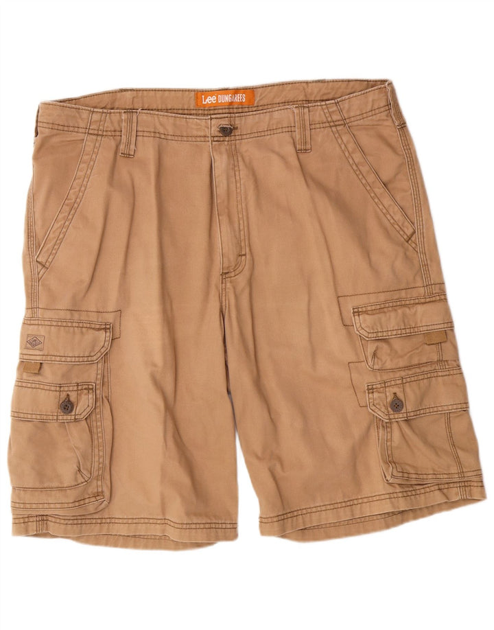 Lee Shorts Cargo Hombre W38 XL Algodón Beige