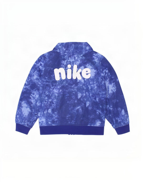 Nike - Chaqueta de chándal gráfica para bebés de 18 a 24 meses, color azul