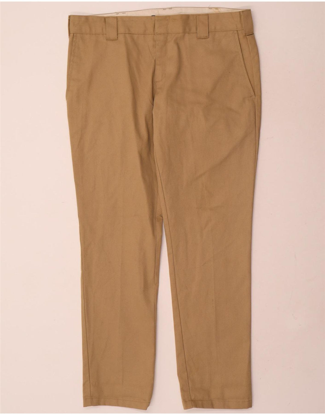 Dickies Pantalón chino slim fit para hombre W36 L32 Poliéster beige