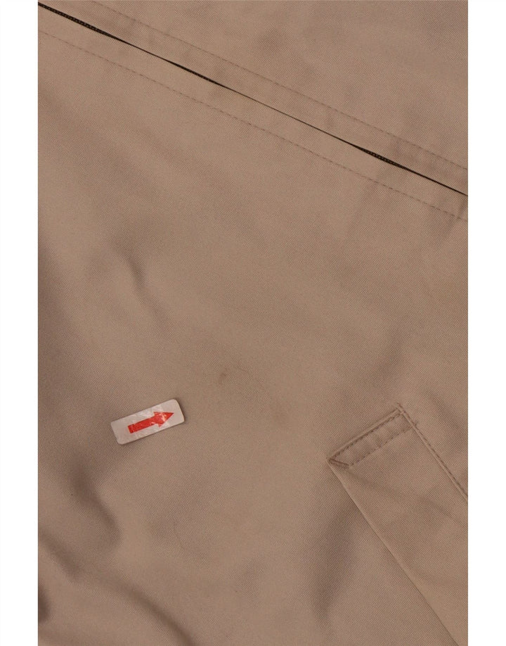 Marks & Spencer Chaqueta Bomber para Hombre UK 36 Small Beige Poliéster