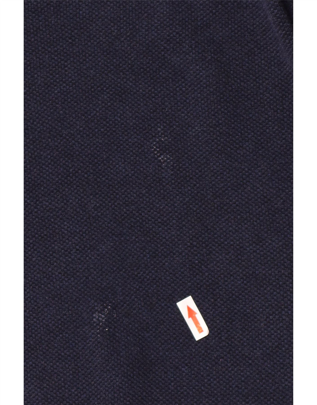 John Lewis - Jersey con cuello y cremallera para hombre, talla grande, algodón azul marino