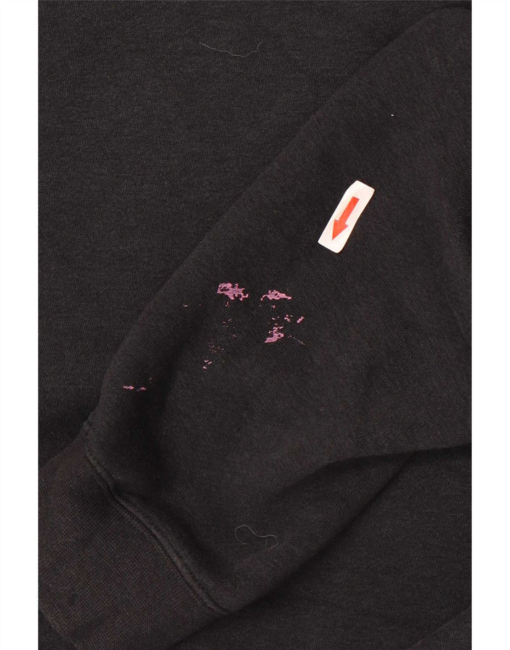 Nike Air Graphic - Sudadera extragrande para mujer, talla 40, color negro