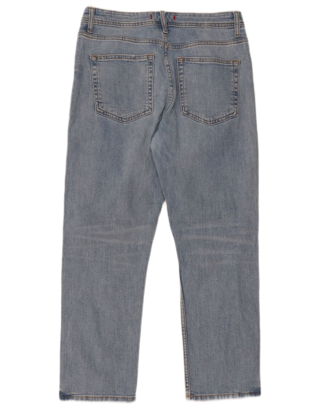 ZARA Vaqueros Rectos Mujer EU 38 Small W28 L26 Azul