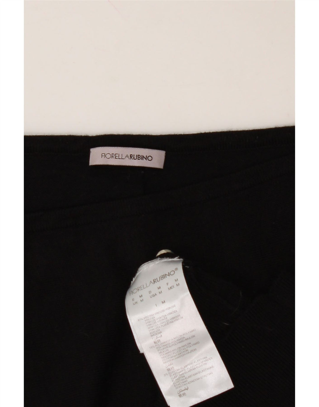 FLORELA RUBINO Womens Oversized Jumper Dress UK 14 Medium Black Vintage Florela Rubino and Second-Hand Florela Rubino from Messina Hembry 
