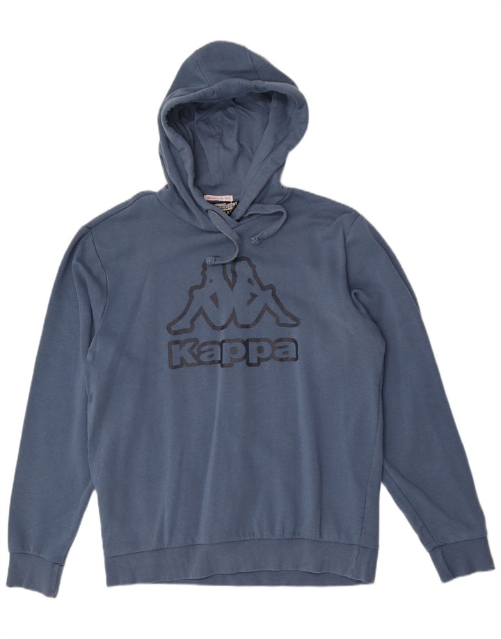 Kappa Hombre Graphic Sudadera con Capucha Jumper Grande Azul Marino