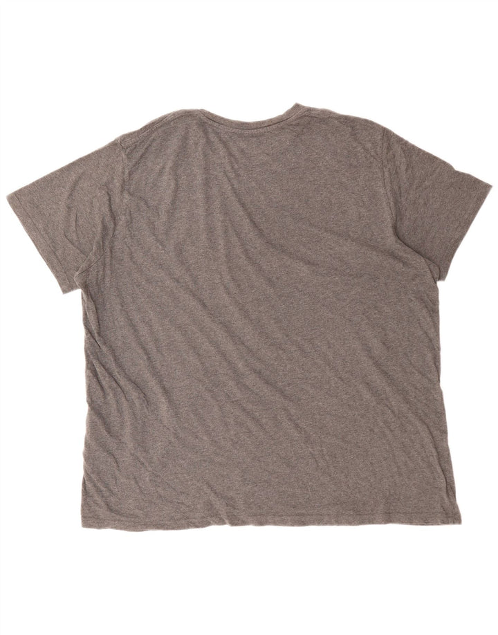 LEVI'S Camiseta gráfica para hombre Top 2XL Algodón gris