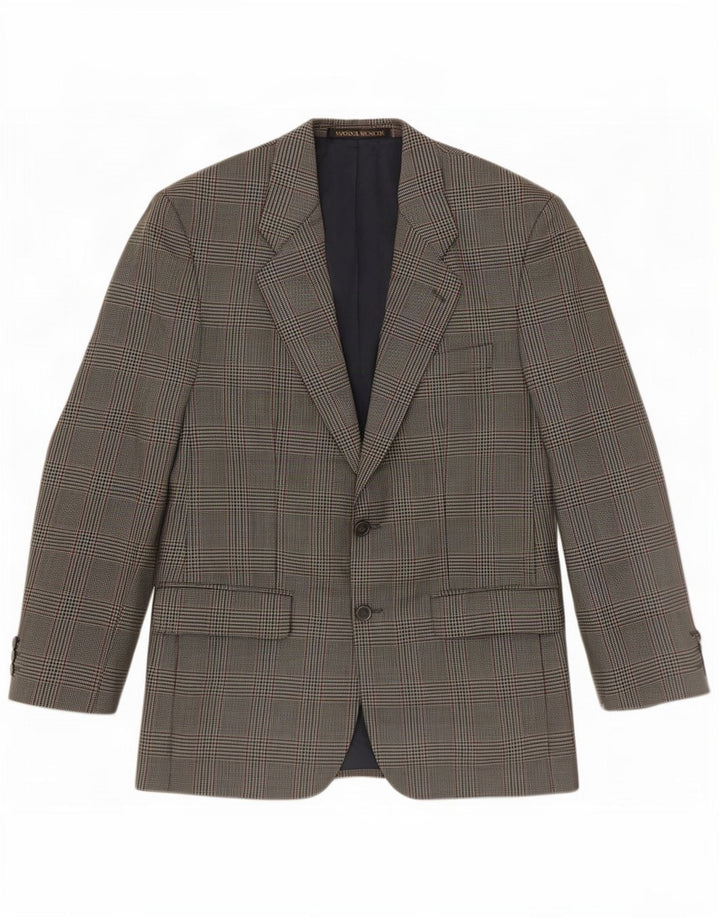 Marks & Spencer Chaqueta St. Michael Blazer para hombre Reino Unido 38 Cuadros verdes medianos