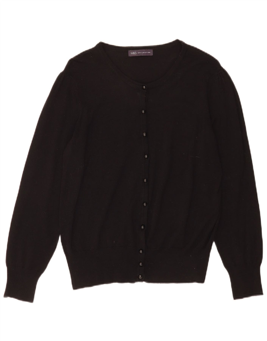 Marks & Spencer - Cárdigan para mujer, talla 40, talla mediana, color negro