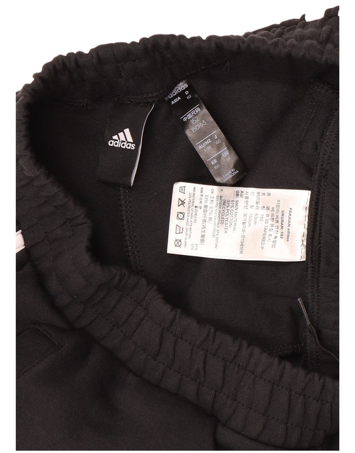 ADIDAS Pantalón Chándal Niño 11-12 Años Negro Algodón