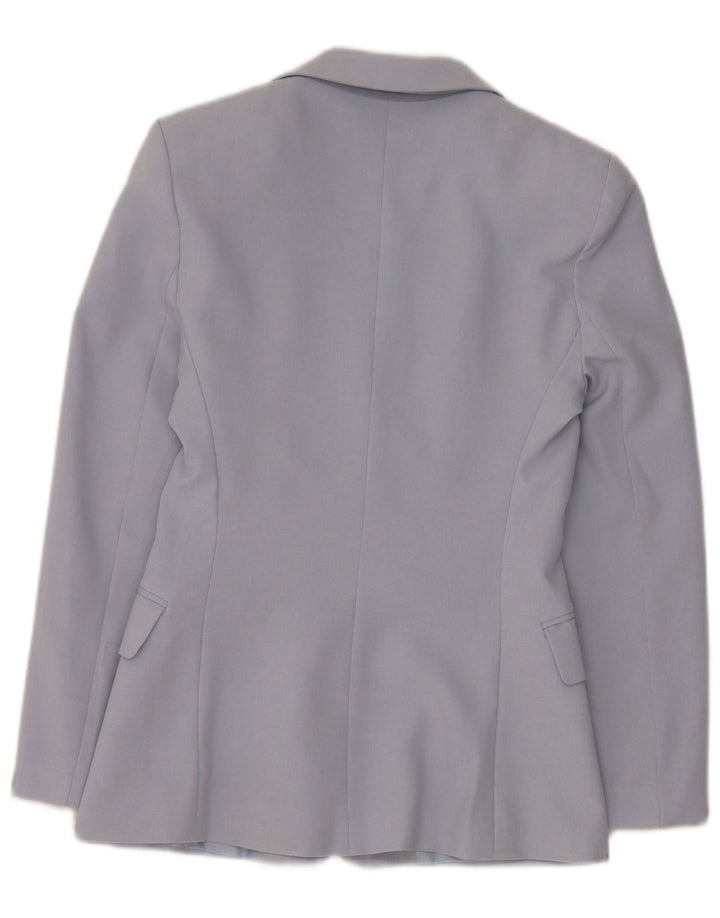 Marks & Spencer Chaqueta Blazer de 2 Botones para Mujer UK 10 Small Blue
