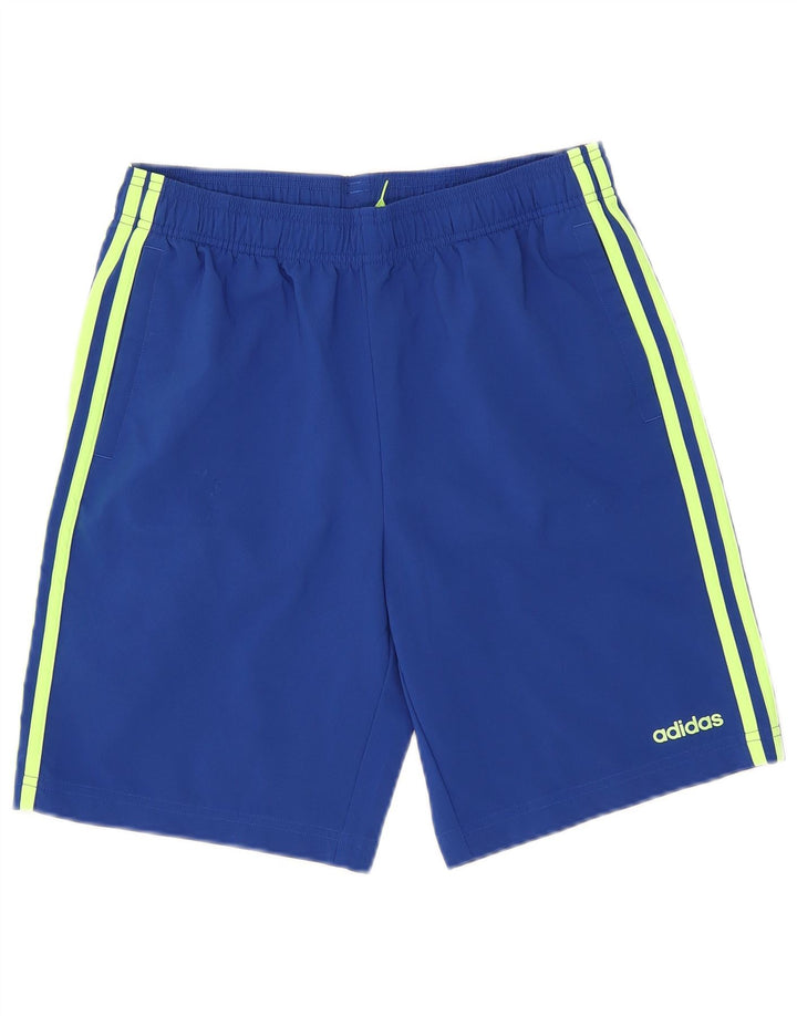 Adidas Pantalón Corto Deportivo Niño 15-16 Años Azul Poliéster