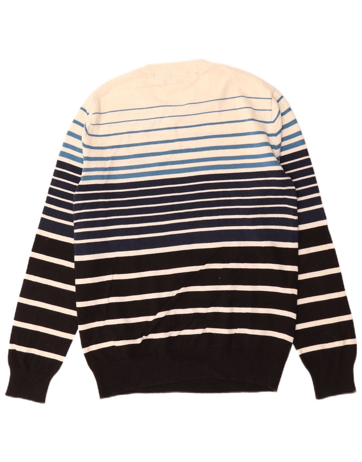 Jack & Jones Hombre Jersey Con Cuello Redondo De Algodón Color Block Medium Negro