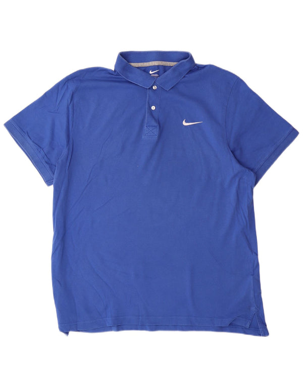 Polo NIKE Hombre XL Algodón Azul