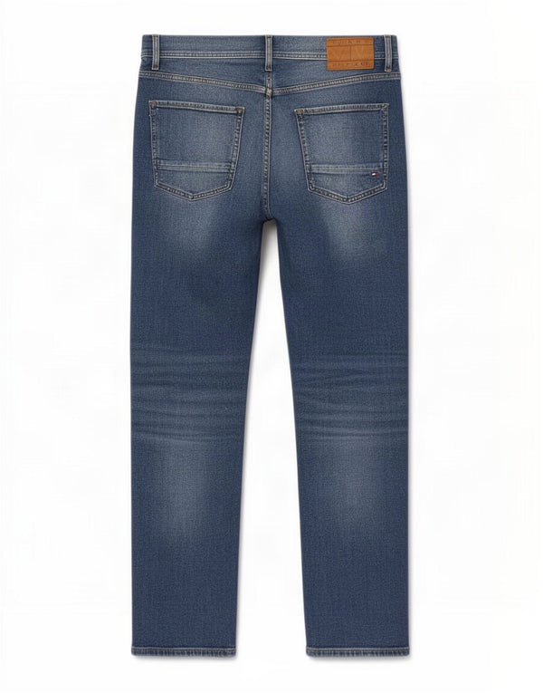 Tommy Hilfiger Mens Denton Straight Jeans W36 L32 Blue Cotton