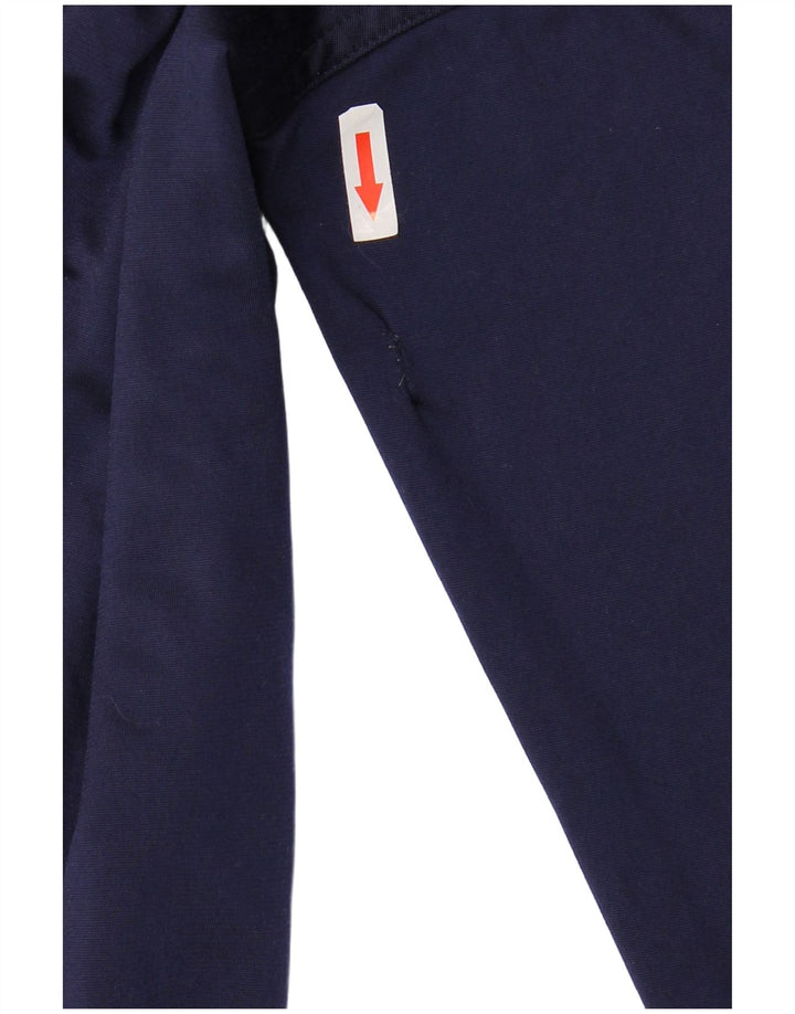 Diadora Mens Graphic Chándal Top Chaqueta UK 40 Mediano Azul Marino Poliéster