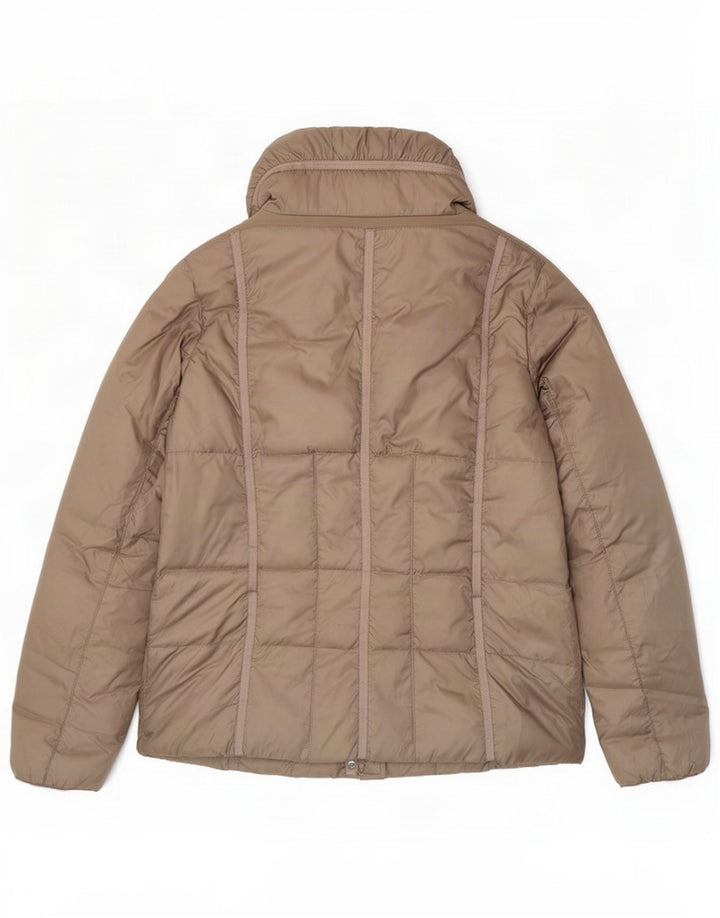 Chaqueta acolchada Geox Respira para mujer UK 44 Medium Caqui Poliéster