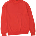 Zara Hombre Jersey Cuello Redondo Jersey Algodón Rojo Medio