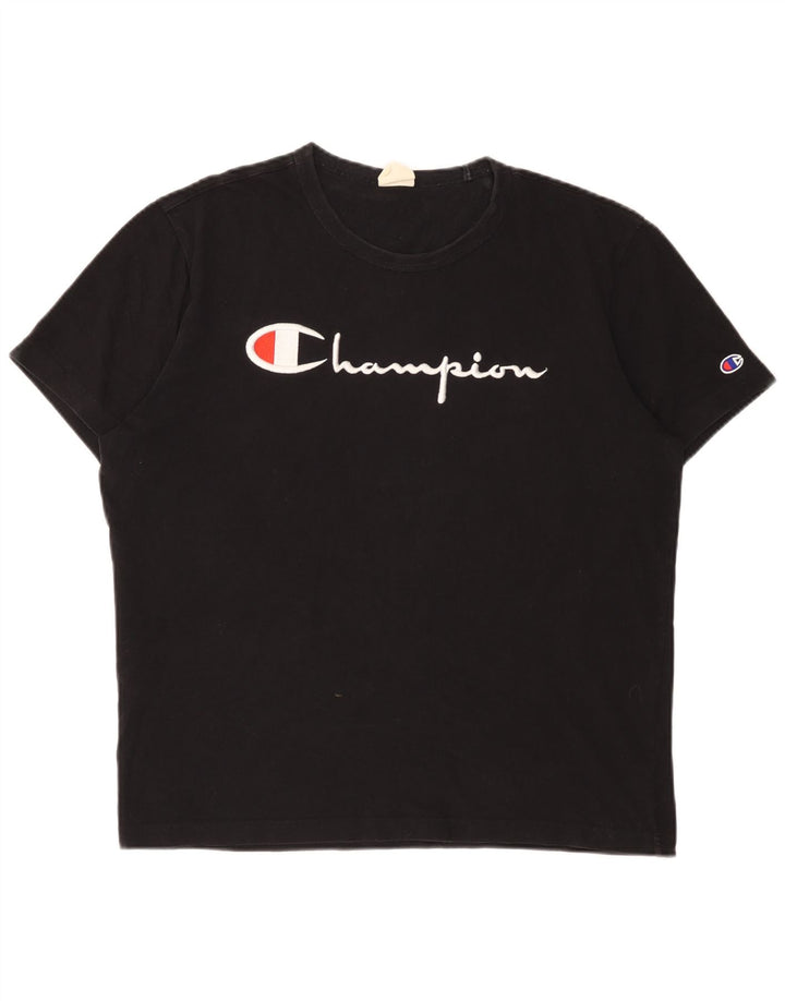 Champion Camiseta gráfica para hombre Top XL Negro