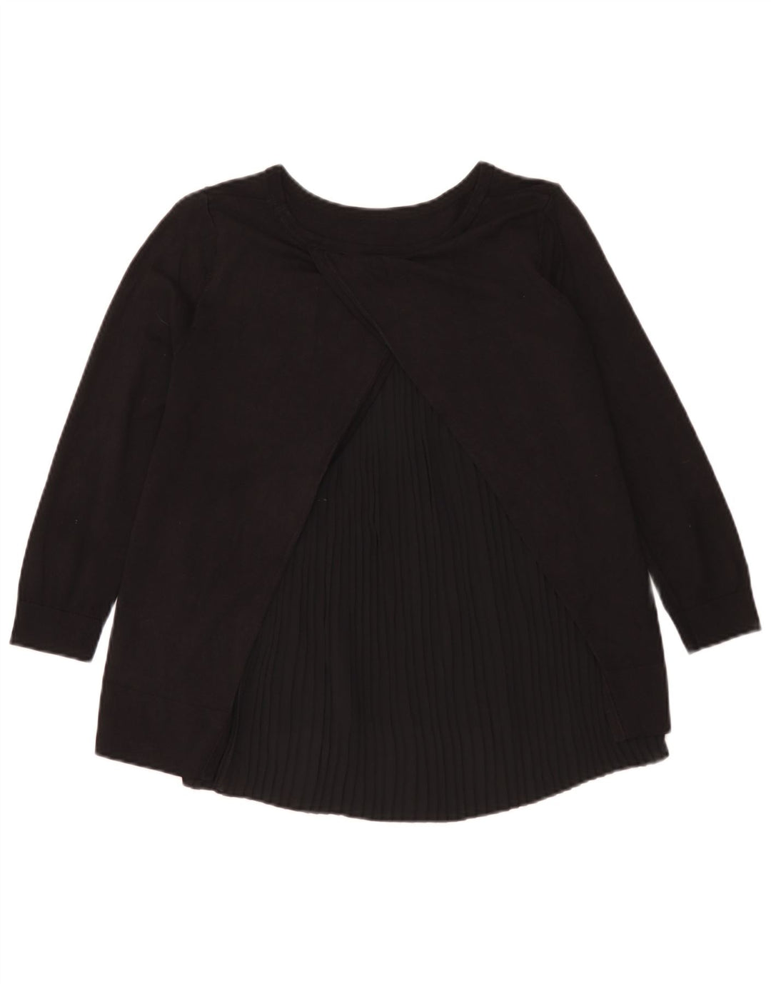 Hobbs Top extragrande para mujer manga 3/4 UK 6 XS Modal negro