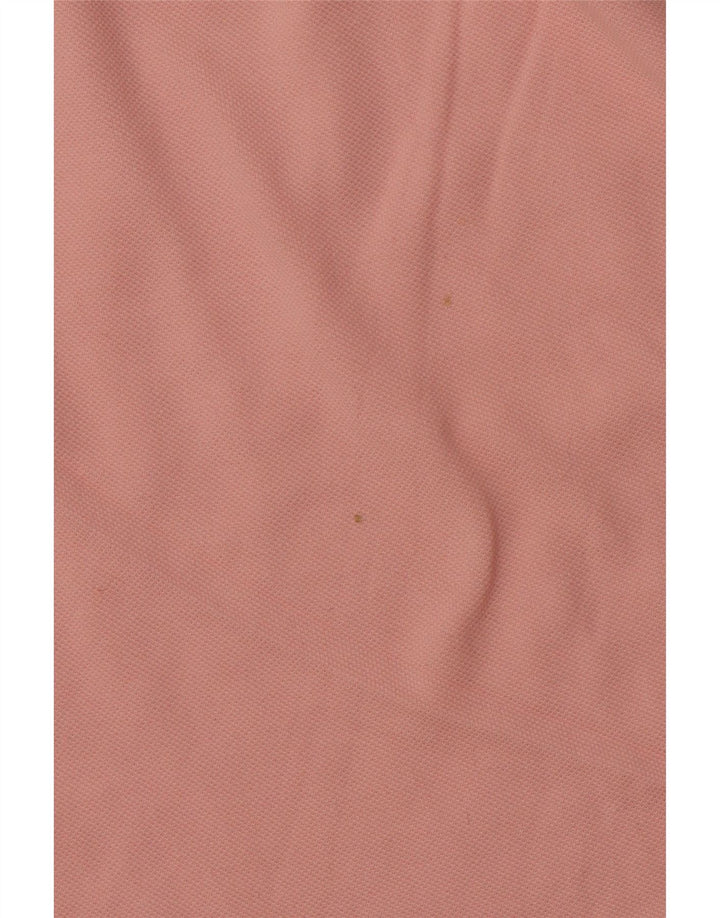 LACOSTE Polo para hombre talla 3 pequeño algodón rosa