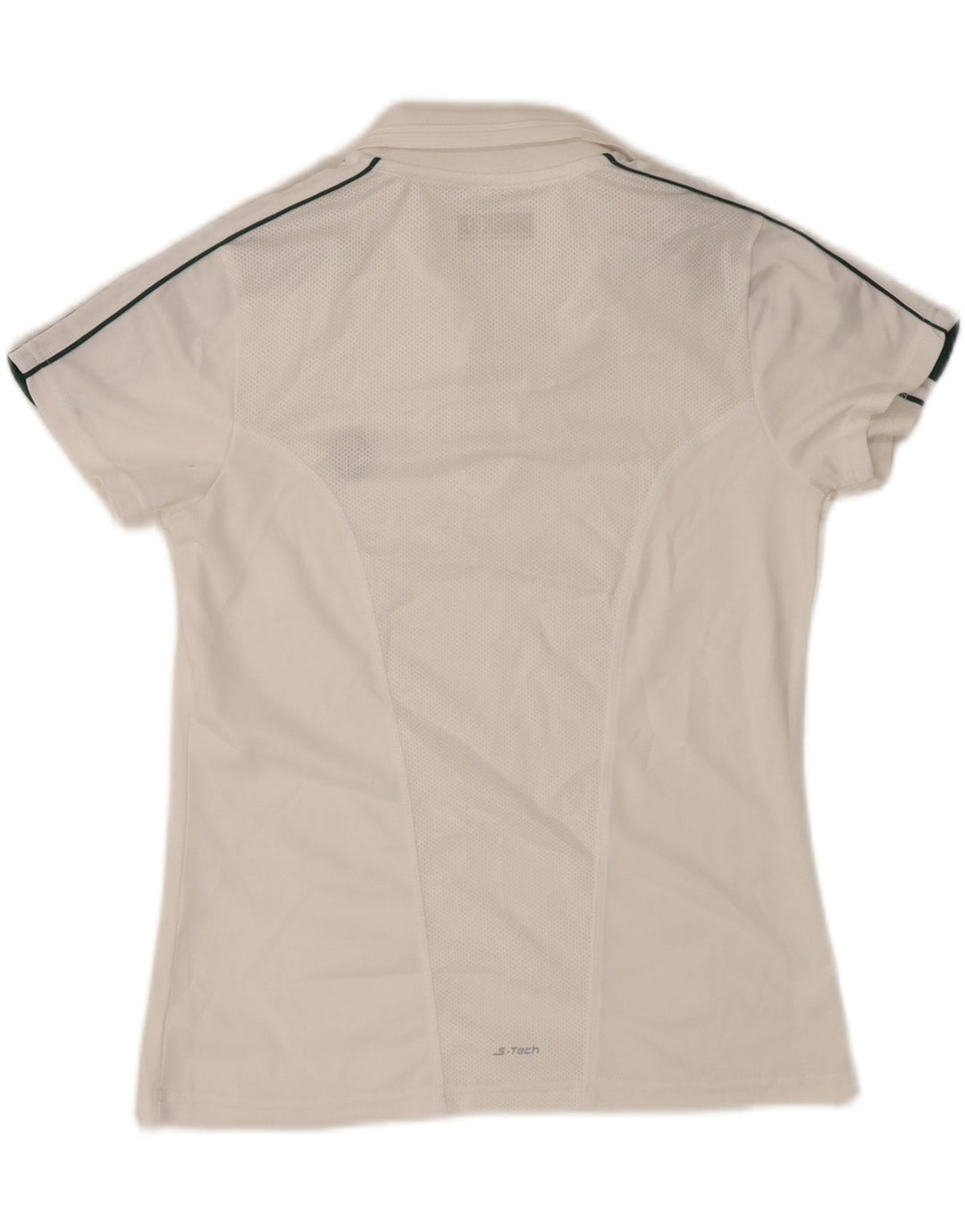 SERGIO TACCHINI Polo para mujer UK 40 Medio Blanco Colorblock