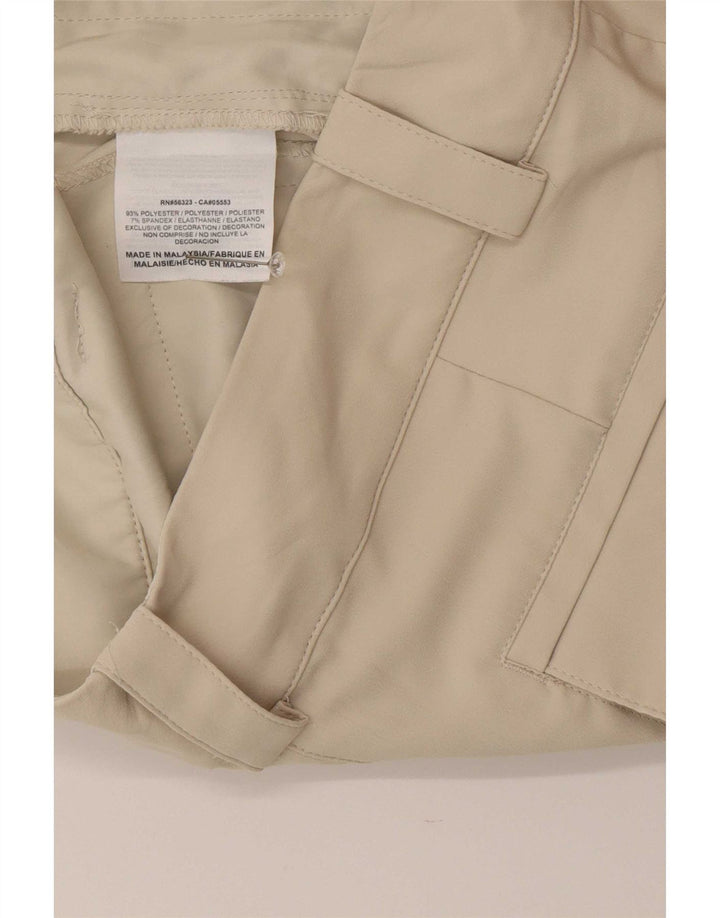 Nike Pantalones cortos chinos Dri Fit para hombre UK 8 Small W30 Beige Poliéster