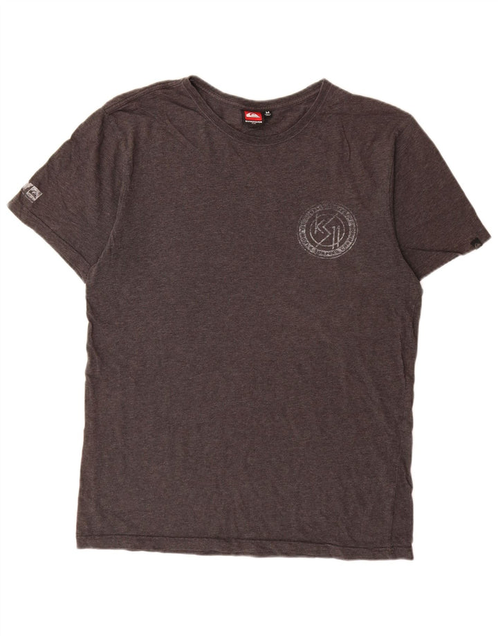 Camiseta Quiksilver Hombre Slim Gris Medio