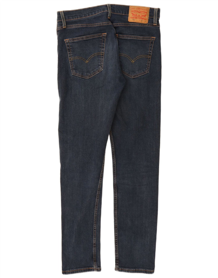LEVI'S Jeans 512 Slim Tapered para hombre W33 L32 Algodón azul marino