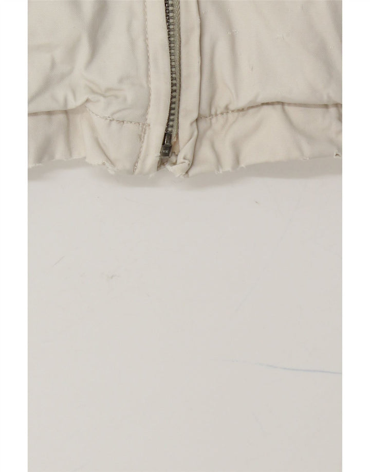TOMMY HILFIGER Chaqueta bomber para hombre UK 42 XL Algodón blanco