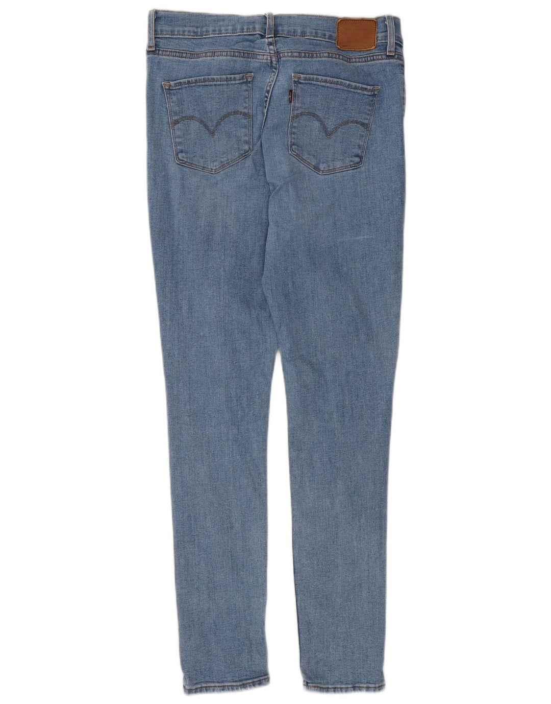 LEVI'S Womens Skinny Jeans W30 L30 Blue Cotton