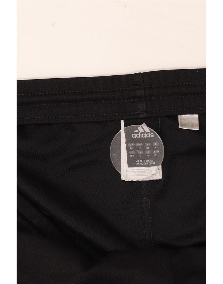 Adidas Mens Climalite Graphic Chándal Pantalones Grande Negro Poliéster