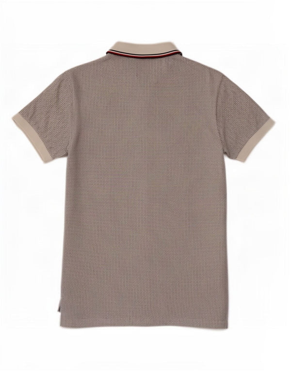 Polo Tommy Hilfiger de corte regular para hombre de algodón con lunares blancos medianos