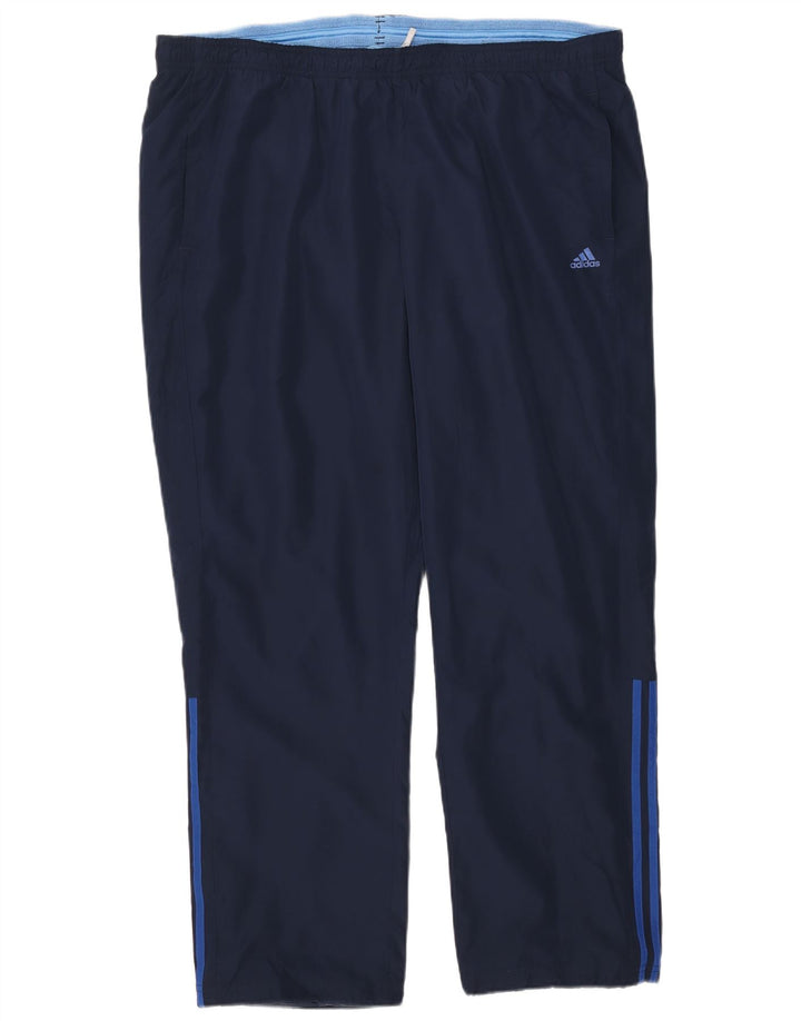 Adidas Mens Climalite Chándal Pantalones 2XL Azul Marino Poliéster