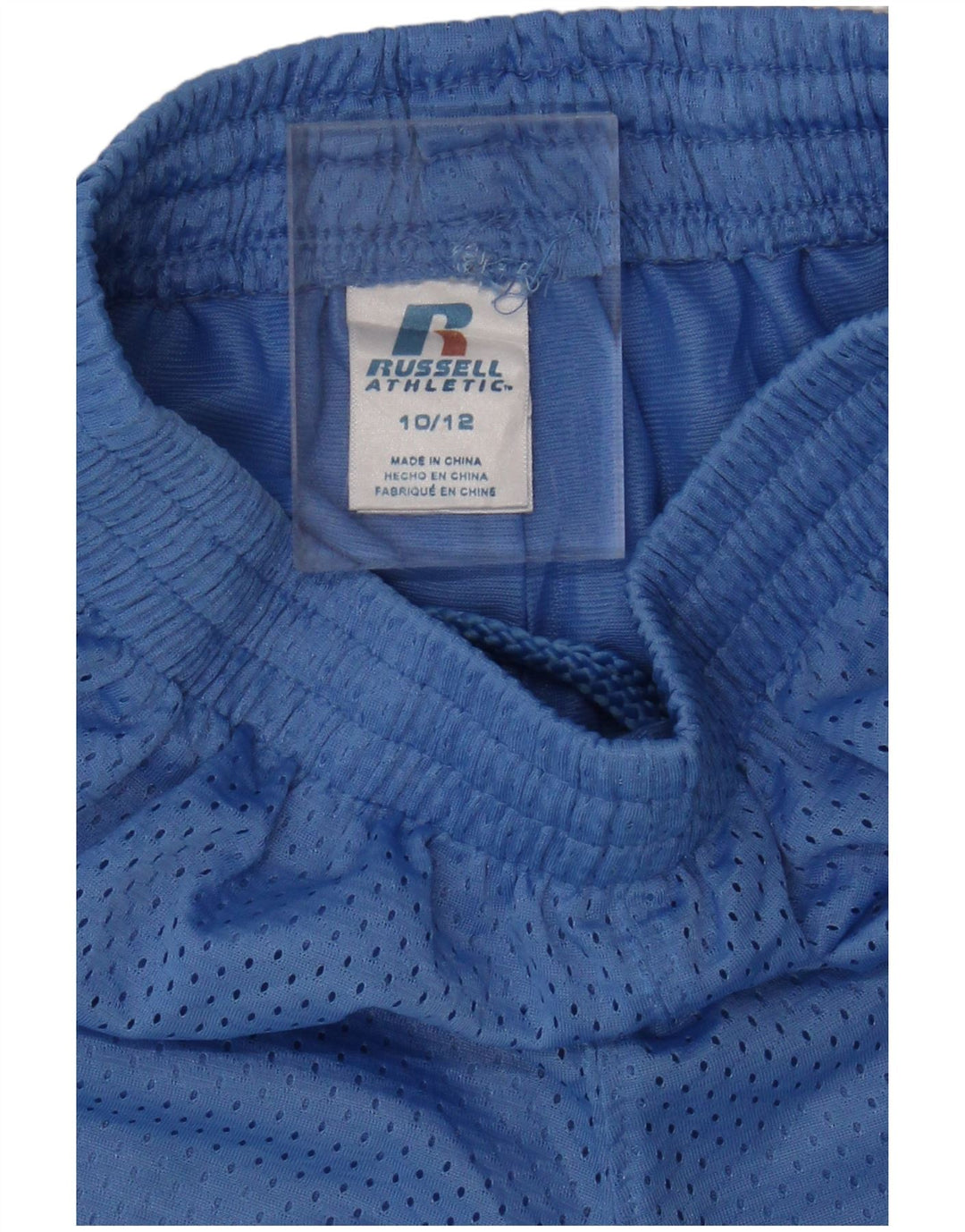 Russell Athletic Pantalones cortos deportivos para niño 10-11 años Azul Poliéster
