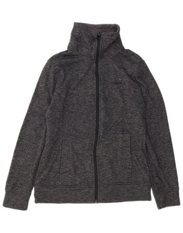 O'Neill Chaqueta de chándal para mujer UK 10 Small Grey Moteado Poliéster