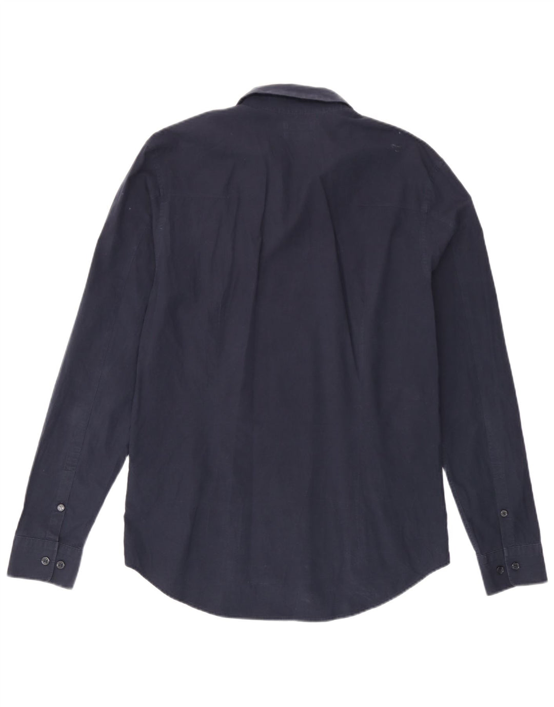 Camisa Calvin Klein Jeans Hombre Slim Fit Algodón Azul Marino Medio