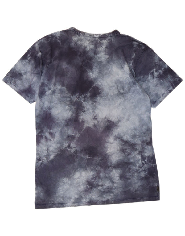VANS Camiseta de corte clásico para hombre Top Medium Azul marino Tie Dye Algodón